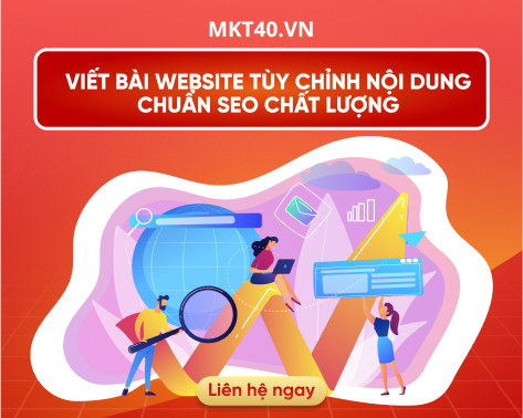 Viết Bài Website Tùy Chỉnh Nội Dung Chuẩn SEO Chất Lượng