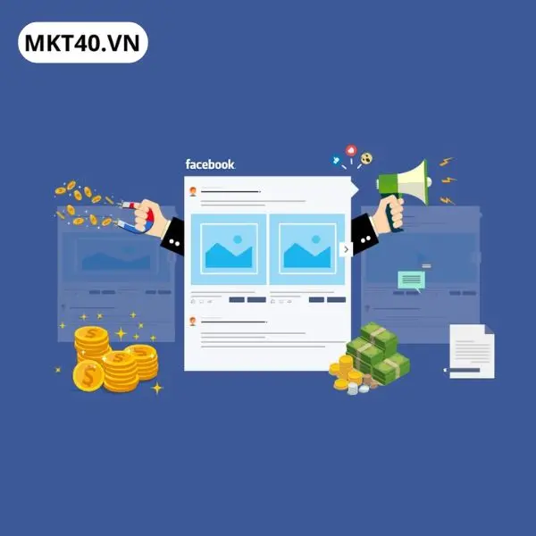 Mẫu quảng c&aacute;o Facebook với bố cục, m&agrave;u sắc v&agrave; nội dung được thiết kế nổi bật, tăng khả năng thu h&uacute;t người xem