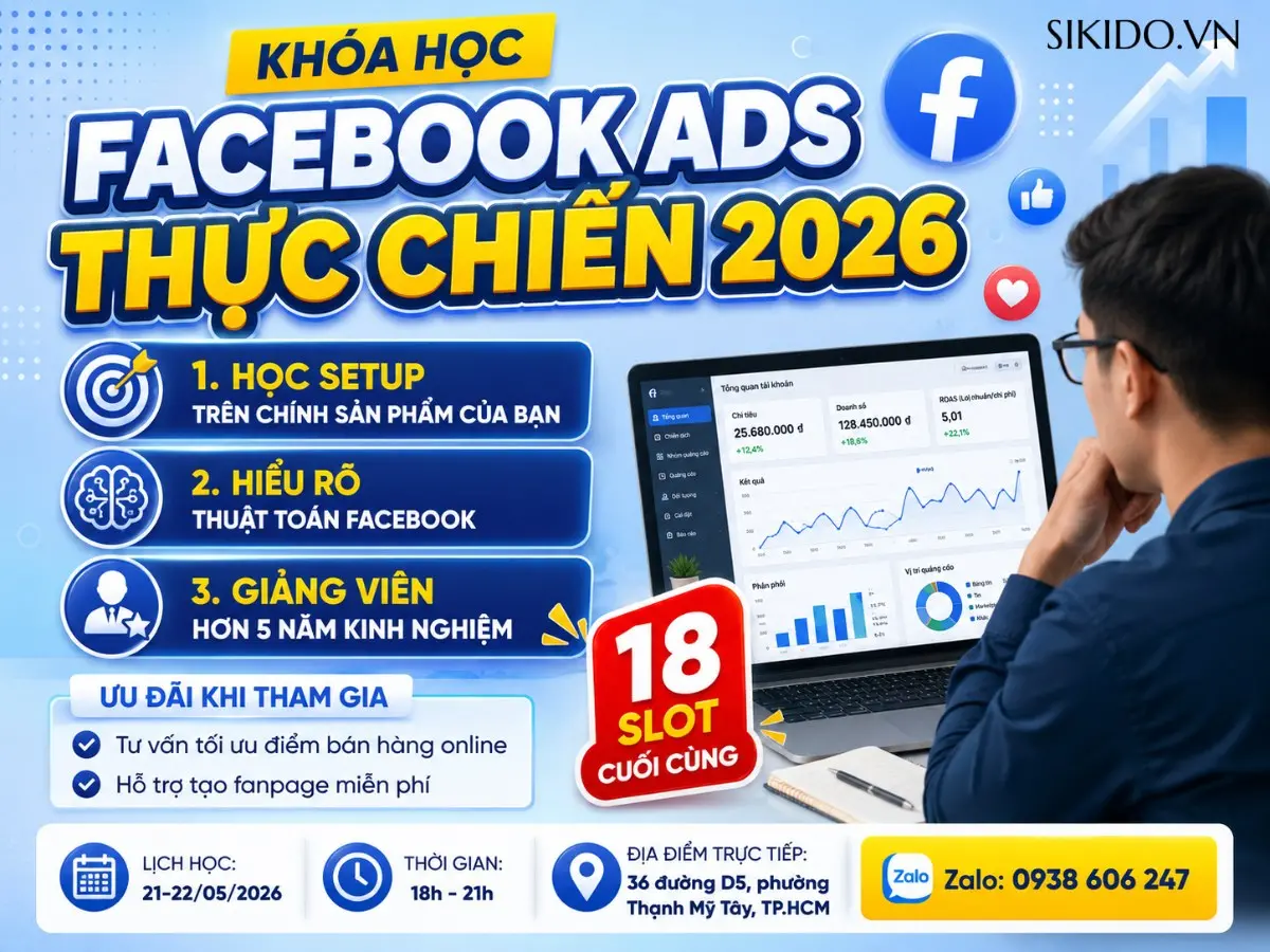 kho&aacute; học facebook ads 