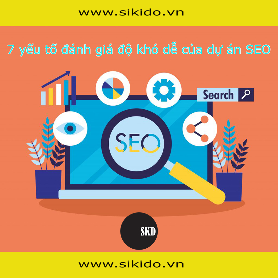 Yếu tố đánh giá độ khó dễ của dự án SEO